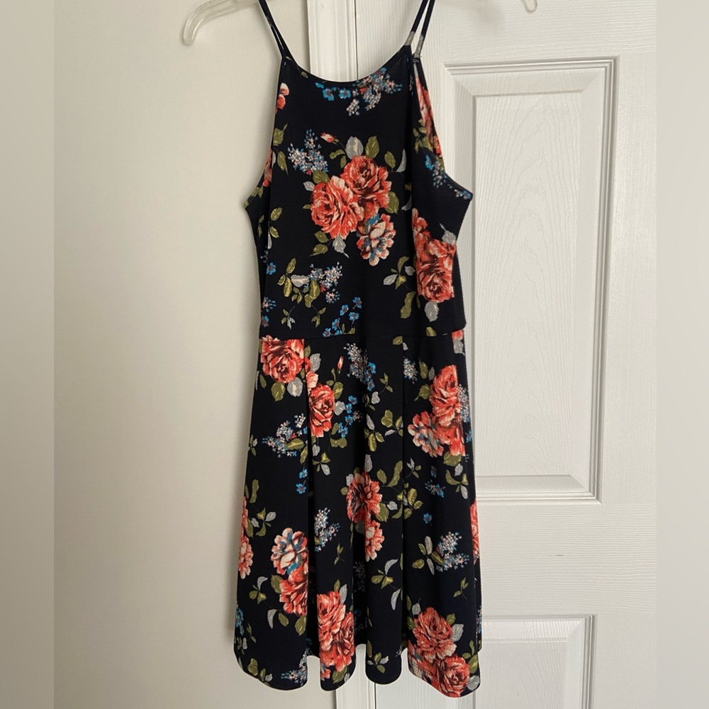 High neck sundress